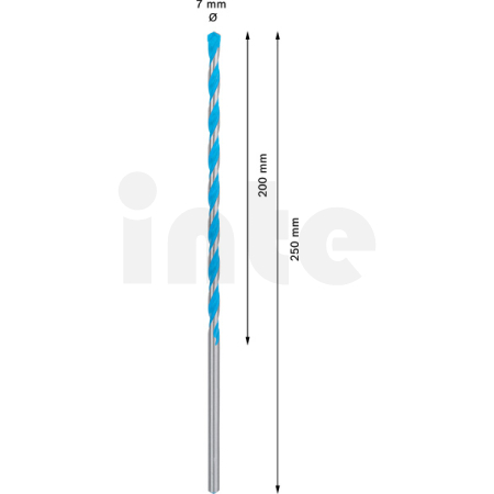BOSCH Víceúčelový vrták EXPERT CYL-9 MultiConstruction, 7 × 200 × 250 mm 2608901483