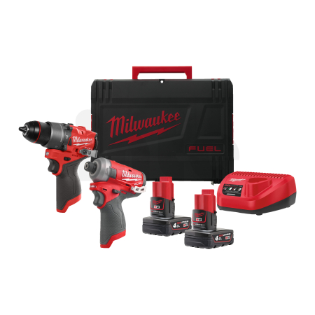 MILWAUKEE M12 FPP2E2-402X FUEL sada aku nářadí 4933480594