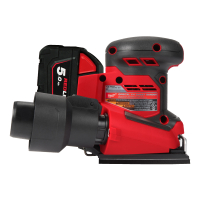 MILWAUKEE M18 BQSS M18™ vibrační bruska na čtvrtinu listu brusného papíru 4933479967