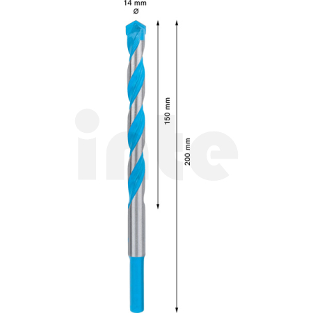 BOSCH Víceúčelový vrták EXPERT CYL-9 MultiConstruction, 14 × 150 × 200 mm 2608901487