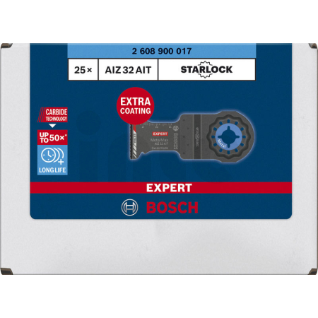 BOSCH Ponorný pilový list EXPERT MetalMax AIZ 32 AIT 40 × 32 mm 2608900017
