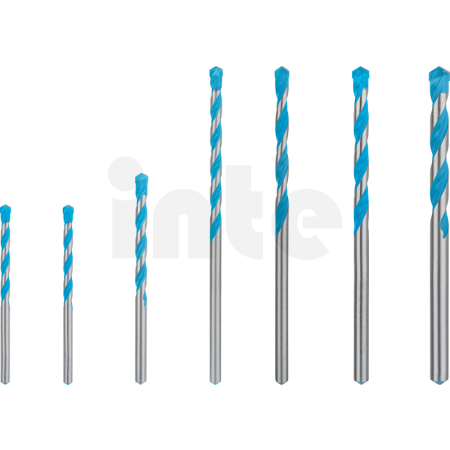 BOSCH 7dílná sada víceúčelových vrtáků EXPERT MultiConstruction CYL-9, 5/5,5/6/6/7/8/10 mm 2608900648