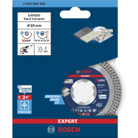 BOSCH Diamantový dělicí kotouč EXPERT HardCeramic X-LOCK 85 × 22,23 × 1,6 × 7 mm 2608900656