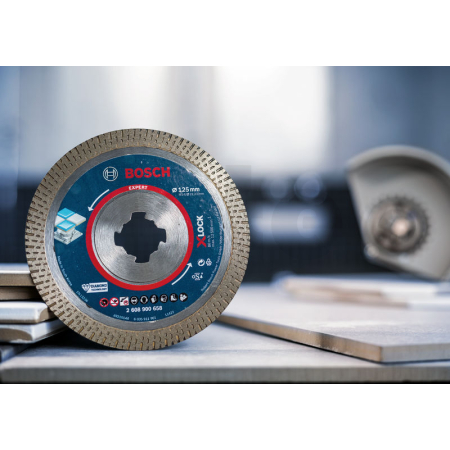 BOSCH Diamantový dělicí kotouč EXPERT HardCeramic X-LOCK 85 × 22,23 × 1,6 × 7 mm 2608900656