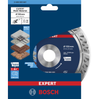 BOSCH Diamantový řezný kotouč EXPERT MultiMaterial 150 × 22,23 × 2,4 × 12 mm 2608900661