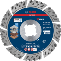 BOSCH Diamantový dělicí kotouč EXPERT MultiMaterial X-LOCK 125 × 22,23 × 2,4 × 12 mm 2608900670