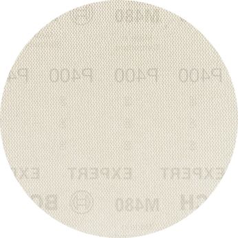 BOSCH Brusná mřížka EXPERT M480 pro vibrační brusky 125 mm, G 400 5 ks 2608900679