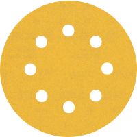 BOSCH Brusný papír EXPERT C470 s 8 otvory pro vibrační brusky 115 mm, G 240, 5 ks 2608900799