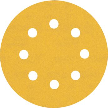 BOSCH Brusný papír EXPERT C470 s 8 otvory pro vibrační brusky 115 mm, G 240, 5 ks 2608900799