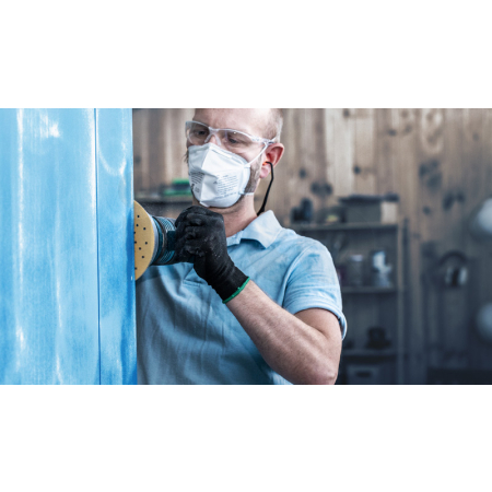 BOSCH Sada brusných papírů EXPERT C470 pro vibrační brusky 115 mm, 8 otvorů, G 60/120/240, 6 ks 2608900802