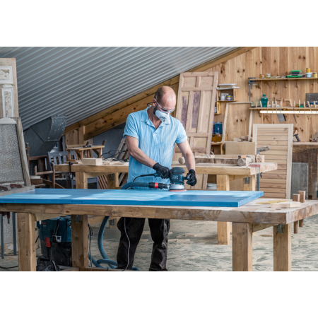 BOSCH Sada brusných papírů EXPERT C470 pro vibrační brusky 115 mm, 8 otvorů, G 60/120/240, 6 ks 2608900802