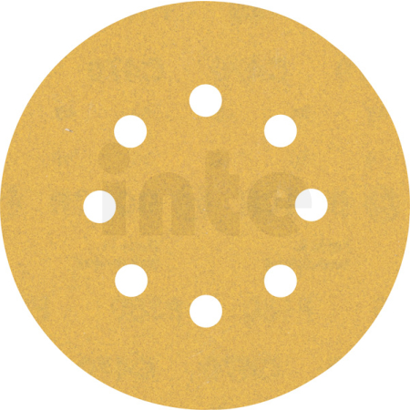BOSCH Brusný papír EXPERT C470 s 8 otvory pro vibrační brusky 125 mm, G 180, 5 ks 2608900808