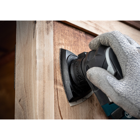 BOSCH Brusný papír pro delta brusky EXPERT C470 93 mm, G 80, 5 ks 2608900825