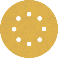 BOSCH Brusný papír EXPERT C470 s 8 otvory pro vibrační brusky 125 mm, G 320, 50 ks 2608900915