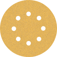 BOSCH Brusný papír EXPERT C470 s 8 otvory pro vibrační brusky 125 mm, G 60, 50 ks 2608900909
