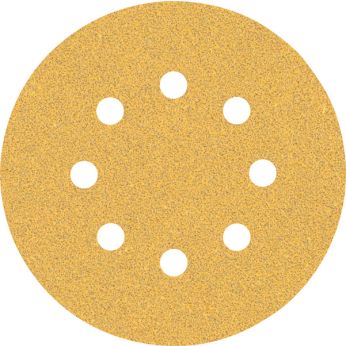 BOSCH Brusný papír EXPERT C470 s 8 otvory pro vibrační brusky 125 mm, G 60, 50 ks 2608900909