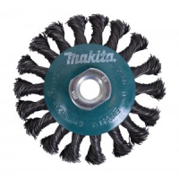 Makita - miskovitý kartáč z ocelového drátu,splétaný drát 0,5mm,100mm D-39861