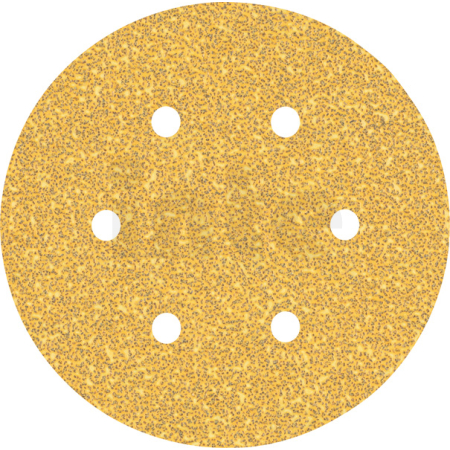 BOSCH Brusný papír EXPERT C470 s 6 otvory pro vibrační brusky 150 mm, G 40, 50 ks 2608900917