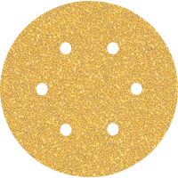 BOSCH Brusný papír EXPERT C470 s 6 otvory pro vibrační brusky 150 mm, G 40, 50 ks 2608900917