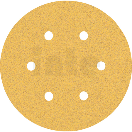 BOSCH Brusný papír EXPERT C470 s 6 otvory pro vibrační brusky 150 mm, G 80, 50 ks 2608900919