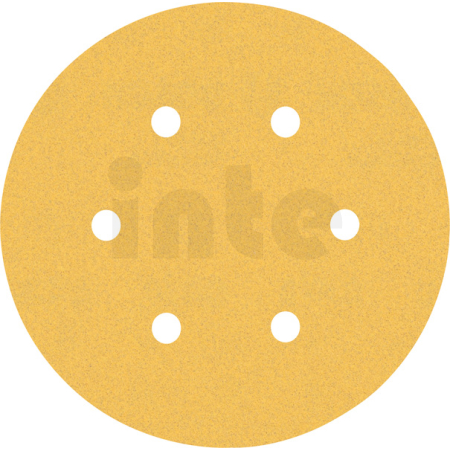BOSCH Brusný papír EXPERT C470 s 6 otvory pro vibrační brusky 150 mm, G 120, 50 ks 2608900921