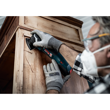 BOSCH Brusný papír pro delta brusky EXPERT C470 93 mm, G 320, 50 ks 2608900933