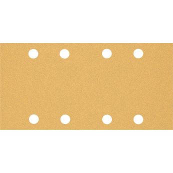 BOSCH Brusný papír EXPERT C470 s 8 otvory pro vibrační brusky 93 × 186 mm, G 80, 50 ks 2608900937