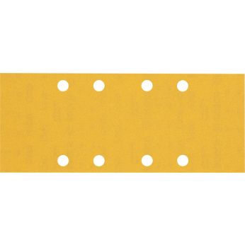 BOSCH Brusné papíry EXPERT C470 s 8 otvory pro vibrační brusky 93 × 230 mm, P240, 10 ks 2608900838