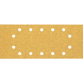 BOSCH Brusné papíry EXPERT C470 se 14 otvory pro vibrační brusky 115 × 280 mm, P40, 10 ks 2608900846