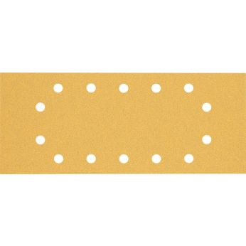 BOSCH Brusné papíry EXPERT C470 se 14 otvory pro vibrační brusky 115 × 280 mm, P80, 10 ks 2608900848