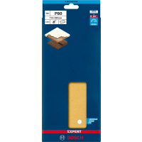 BOSCH Brusné papíry EXPERT C470 se 14 otvory pro vibrační brusky 115 × 280 mm, P80, 10 ks 2608900848
