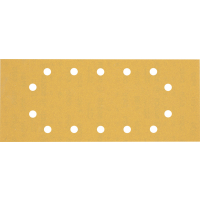 BOSCH Brusný papír EXPERT C470 se 14 otvory pro vibrační brusky 115 × 280 mm, G 180, 10 ks 2608900850