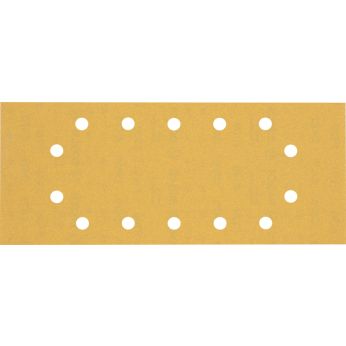 BOSCH Brusný papír EXPERT C470 se 14 otvory pro vibrační brusky 115 × 280 mm, G 180, 10 ks 2608900850
