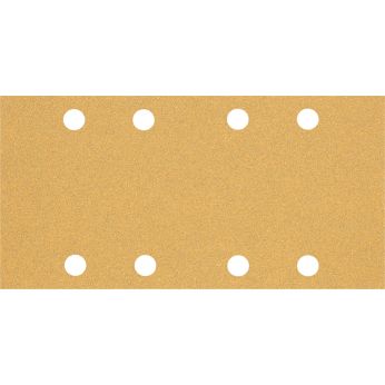 BOSCH Brusné papíry EXPERT C470 s 8 otvory pro vibrační brusky 93 × 186 mm, P60, 10 ks 2608900854