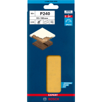 BOSCH Brusný papír EXPERT C470 s 8 otvory pro vibrační brusky 93 × 186 mm, G 240, 10 ks 2608900858