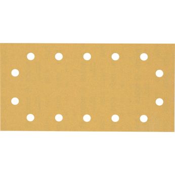 BOSCH Brusný papír EXPERT C470 se 14 otvory pro vibrační brusky 115 × 230 mm, G 180, 10 ks 2608900864
