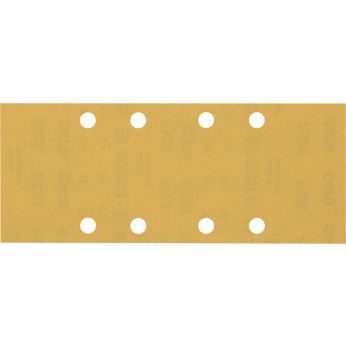 BOSCH Brusné papíry EXPERT C470 s 8 otvory pro vibrační brusky 93 × 230 mm, P320, 10 ks 2608900872