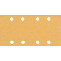 BOSCH Brusný papír EXPERT C470 s 8 otvory pro vibrační brusky 93 × 186 mm, G 100, 10 ks 2608900874