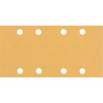 BOSCH Brusný papír EXPERT C470 s 8 otvory pro vibrační brusky 93 × 186 mm, G 100, 10 ks 2608900874
