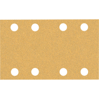 BOSCH Brusné papíry EXPERT C470 s 8 otvory pro vibrační brusky 80 × 133 mm, P60, 10 ks 2608900878