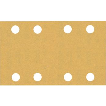 BOSCH Brusné papíry EXPERT C470 s 8 otvory pro vibrační brusky 80 × 133 mm, P180, 10 ks 2608900882