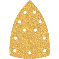 BOSCH Brusný papír EXPERT C470 s 11 otvory pro multifunkční pily 102 × 62 mm, 93 mm, G 40, 10 ks 2608900886