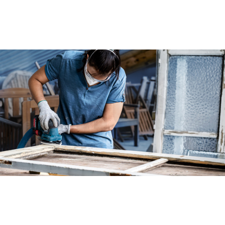 BOSCH Brusné papíry EXPERT C470 s 11 otvory pro multifunkční brusky 102 × 62 mm, 93 mm, P120, 10 ks 2608900888