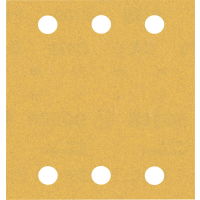 BOSCH Brusné papíry EXPERT C470 se 6 otvory pro vibrační brusky 115 × 107 mm, P180, 10 ks 2608900894