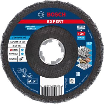 BOSCH Kotouč EXPERT N475 SCM X-LOCK, 125 mm, velmi jemný 2608901475