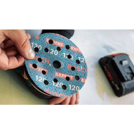 BOSCH Brusný kotouč EXPERT O780 s fólií, 125 mm, G180 2608902412