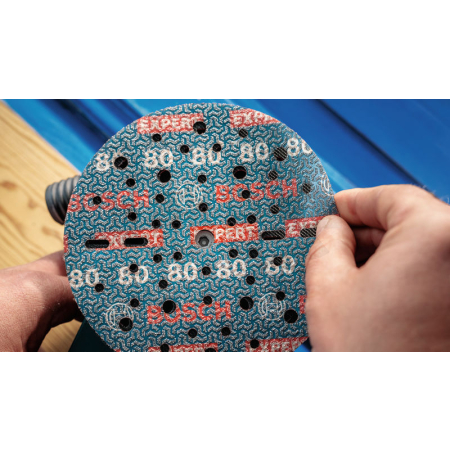 BOSCH Brusný kotouč EXPERT O780 s fólií, 150 mm, G320 2608902446