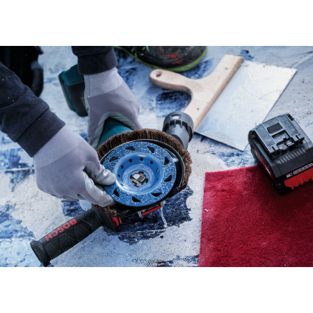 BOSCH Karbidový hrncový kotouč EXPERT Multi Material, jemný, šikmý, X-LOCK, 115 mm, 22,23 mm 2608901689