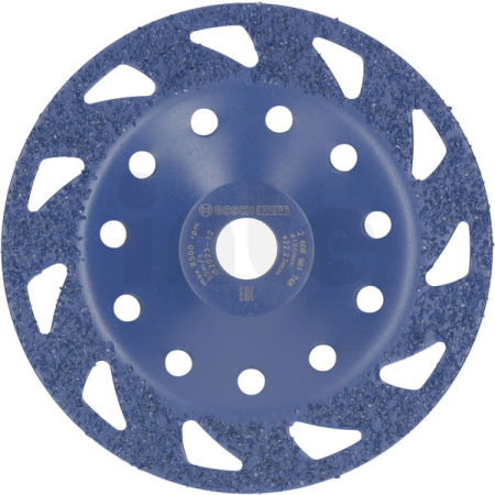 BOSCH Karbidový hrncový kotouč EXPERT Multi Material, středně hrubý, plochý, 180 mm, 22,23 mm 2608901748