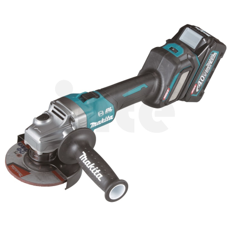 MAKITA Aku úhlová bruska s regulací 125mm Li-ion XGT 40V/4,0Ah GA023GM201